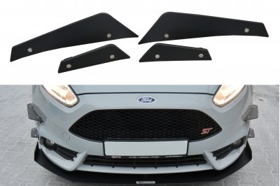 Рассекатели воздуха переднего бампера на Ford Fiesta MK7 VII ST